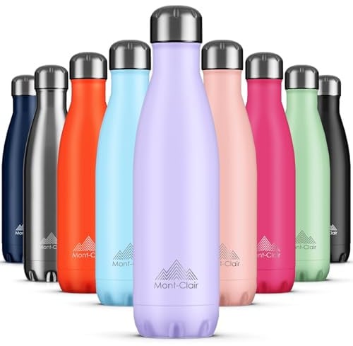 Stainless Steel Water Bottle Borraccia Termica 500ml in Acciaio Inox