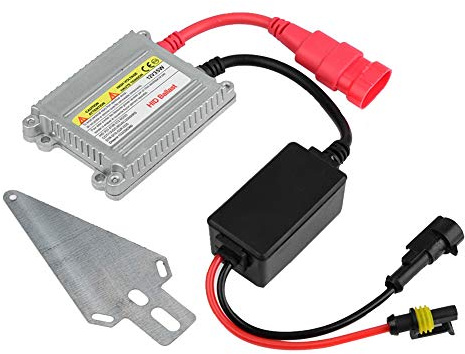Yctze Ballast Xénon DC Anti-Choc 35W Ballast Numérique Universel avec Puissance de Sortie Constante pour H1 H3 H4 H7 H8 H9 H11 H13 9004 9005 9006 9007 D1R D1S D2S