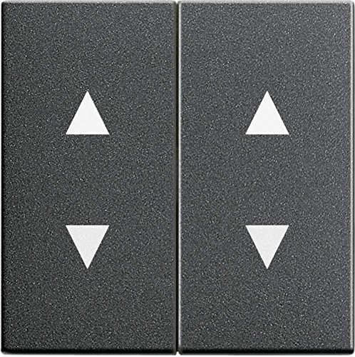 Gira 115028 Wippen mit Pfeilsymbolen System 55 , anthrazit
