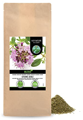 Mejorana frotada, mejorana seca, 100% pura y natural para la preparación de mezclas de especias