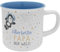 Tasse Allerbester Papa: Porzellantasse mit farbiger Innenglasur in Geschenkbanderole