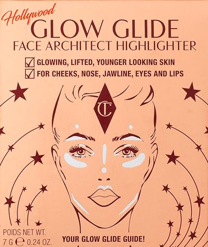 Charlotte Tilbury Hollywood Glow Glide Face Architect Highlighter | 7g | Sunset Glow