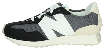 New Balance Damenschuhe Modell 327 Code Gs327Rmt, Schwarz Grau Weiß, 37.5 EU