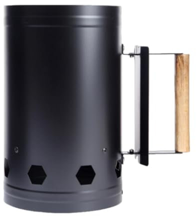 MagiDeal Cheminée d'allumage pour Barbecue Seau à Charbon Accessoires Portables Démarreur de Gril Démarreur de Barbecue pour Cuisine intérieure et extérieure