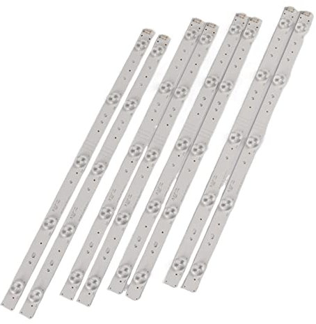 WETKUNSRUM 8Pieces/lot 43-inch Backlight Bar 5800-W43001-3P00 RDL430WY 40.2CM 3V Fit FOR Skyworth Fit For LG Fit For LCD TV(Light bar only)