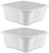 Best House | Plastic Washing up Bowl Basin | 6 Litres | Small | Nordic Grey | 2 pcs | Multipurpose Bath Tub/Washing Tub for Kitchen, Bathroom, and Household Use (Pack of 2)