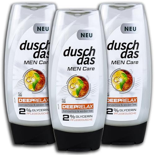 3 er Pack Duschdas Men Duschgel Deep Relax 3 x 225 ml