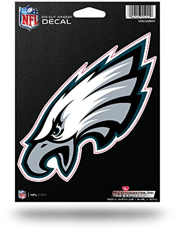 The Great Branding Company Philadelphia Eagles Rico Industries NFL Football Medium gestanzter Vinyl Aufkleber