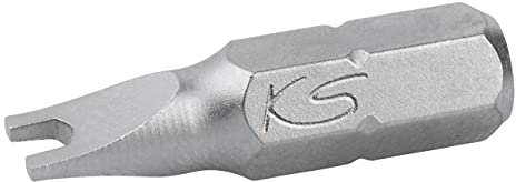 KS Tools 911.2913 1/4 Bit Spanner 6mm, 25mm de longitud