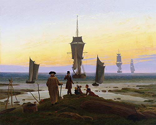 1art1 Caspar David Friedrich Poster Die Lebensstufen, 1835 Kunstdruck Bild 50x40 cm