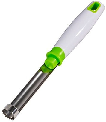 Metaltex 204636 Apfelentkerner, Silber