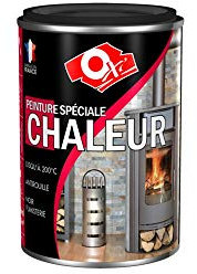 Oxi Peinture Chaleur 200° - 250 ML Noir Mat