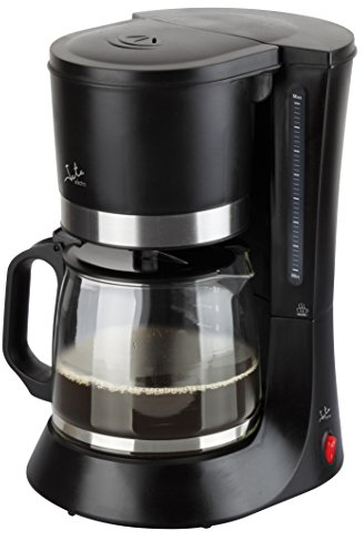 Jata CA290 Cafetera de Goteo de 2 a 12 tazas, 680 W, Jarra de cristal con tapa, Sistema Antigoteo, Filtro permanente, Desconexión automática