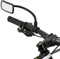 Wicked Chili Rückspiegel für Fahrrad Lenker (Spiegelfläche: 102 x 44 mm, Made in Germany) Spiegel mit Schwanenhals, konvex - ideal für E-Bike, Roller, Mofa, Rollstuhl, Rollator, Kinderwagen, etc.