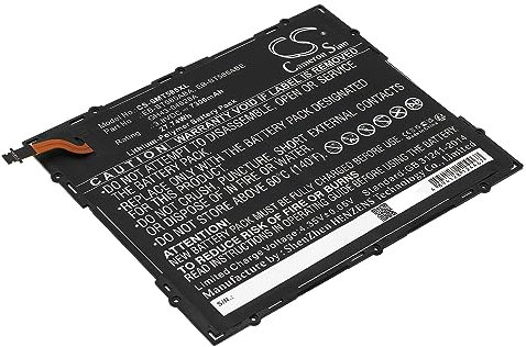 CS-SMT585XL Batterie 7300mAh Compatible avec [Samsung] Galaxy Tab A 10.1 2016 TD-LTE, Galaxy Tab A 10.1 2016 WiFi, Galaxy Tab E 10.1, SM-P580, SM-P585M, SM-P585N, SM-P585N0, SM-P585Y, SM-T580, SM-T58