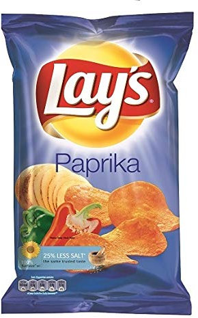 Lays Chips Paprika 14 x 40 g kleine tüten paprika chips 14x Lay's Papika 40g