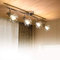PADMA LED Deckenlampe Küche Schwenkbar Deckenstrahler 4 Flammig im Retro/Vintage 4 x 4W(Glühbirne enthalten) Deckenleuchte Wohnzimmer Warmweiß 3000K 1280 Lumen E14 für Schlafzimmer Büro Flur Esszimmer