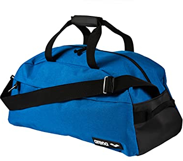 arena Team Duffle 40 Sporttasche für Sport-, Schwimm- und Freizeitaktivitäten, Reisetasche mit Fach für Nasse Kleidung, mit Abnehmbaren Schulterriemen, Große Strandtasche, 40 Liter