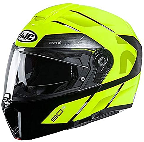 Motorradhelm HJC RPHA 90S BEKAVO MC3H, Gelb/Schwarz, S