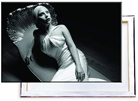 Unified Distribution American Horror Story Lady Gaga - 120x80 cm Kunstdruck auf Leinwand • erstklassige Druckqualität • Dekoration • Wandbild