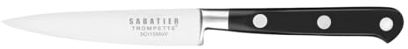 Sabatier 7437624 Messer Office 10 cm Origin, Edelstahl, grau