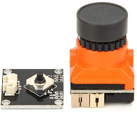 Kamera High Definition 1500Tvl 2.1Mm Objektiv Osd Für Quadcopter Drone Orange Fpv Cam