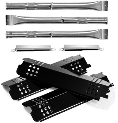 463340516 Grill Replacement Parts for Charbroil Gas2coal Grill Parts 3 Burner G432-0078-W1 463370516 463370519 Char Broil Gas 2 Coal Hybrid 463341918 463370518 G421-0500-W1 Heat Shield Burner