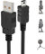 Mellbree Câble mini USB pour microphone Blue Yeti, câble USB A mâle vers mini câble de transfert de données à 5 broches pour microphone USB Blue Yeti, bleu Snowball iCE