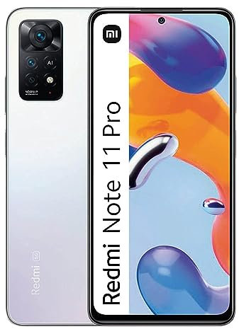 Xiaomi Redmi Note 11 Pro - Smartphone 128GB, 8GB RAM, Dual SIM, Polar White