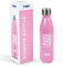 BWT Climate Bottle - EditionPINK | Doppelwandige Trinkflasche Edelstahl | Thermosflasche Sport & Freizeit | Hält bis zu 6 Stunden warm & kalt | 0,5 Liter