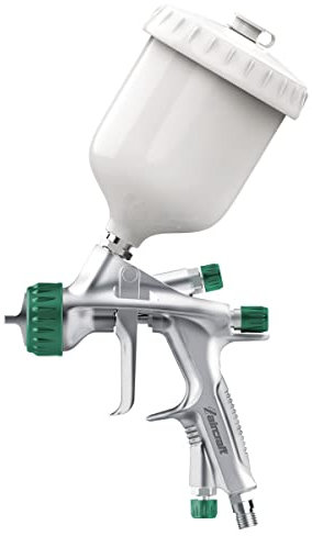 AIRCRAFT Farbspritzpistole FSP S1 HVLP (Profi-Niederdruckspritzpistole für das Auftragen von Lacken; ca. 400-450 l/min, 2bar, 600ml, 1,3mm) 2101640