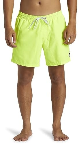 Quiksilver Boys Everyday Solid Volley 15 Swimsuit, Yellow, XXL EU