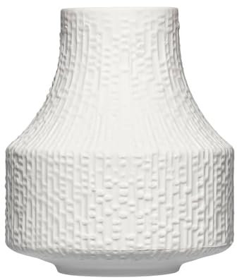 Iittala Ultima Thule Vase aus Keramik, in der Farbe Weiß, Größe: 8,5x8,5x9,5cm, 1069240
