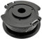 3x Ø55mm Trimmerkopf mit 1 Nylon Faden Ø1,7mm für Bosch EasyGrassCut 23/26/18/18-230/18-260/18-26 ersetzt F016800569