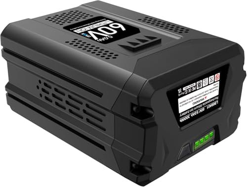 Greenworks LB60A01 60V 5AH Lithium Ion Battery Replacement for Greenworks LB60A00 LB60A01 LB60A02 LB60A03 battery,for all 60V Battery Greenworks Pro 60V Max Power Tools，Greenworks 60V battery