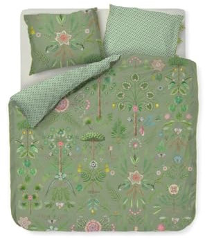Pip Studio Bettbezugsset Bamboleo Grün 200x200cm