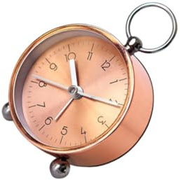 Ciieeo 1pc Bedside Clock Clocks Table Clock Rose Gold Clock Clock Alarm Clock Digital Clock Digital Alarm Clock Desktop Alarm Clock Alarm Clock for Golden