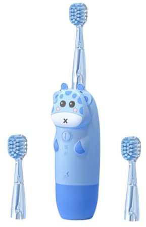 MOLUCKFU Schallzahnbürste Für Junge Mädchen Elektrisch Zahnbürste Sonic Reiniger Mit Hochwertigen Borsten Putzfrequenz