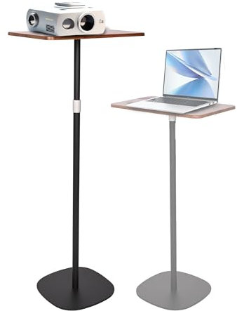 tonchean Projector Stand Laptop Floor Stand Adjustable Height Projector Laptop Holder with Adjustable 46-120 cm Height for Presentations Home Office Classroom Conference Rooms Bedrooms Sofa