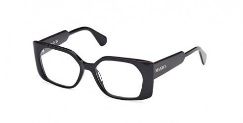 Max&Co. Brille mit Sehstärke für Damen Rechteckig Mo5168 | Gefertigt aus Azetat, optional mit Sonnenbrillentönung oder Blaulichtfilter, inklusive Brillenetui
