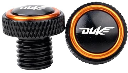 ZISEcoc M10 * 1,25 Motorrad-Modifikationszubehör Spiegel Lochstopfen Schrauben Abdeckung Kompatibel mit 125 200 250 390 690 790 890 990 1190 1290