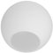 SOLUSTRE Abat-jour Verre Sphérique Blanc Laiteux pour Lampe Plafond Élégant Abat-jour Verre Dépoli pour Luminaires Intérieurs Facile à Installer pour Salon et Salle à Manger