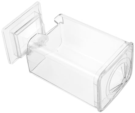 HONITANO Makeup Pads Organizer Cotton Facial Pad Holder Bottom Dispenser for Nail Wipes and Makeup Remover Cotton Storage Box for Vanity