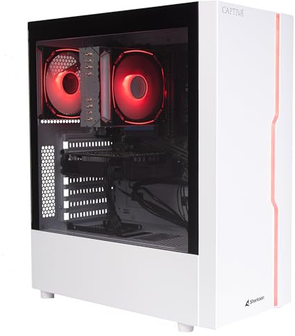 Captiva PC Highend Gaming R93-375 | AMD Ryzen 5 7500F | 32GB DDR5 RAM | NVIDIA GeForce RTX 5070 12GB | 1 TB SSD | ohne OS