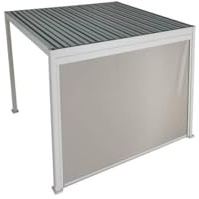 Hespéride - Markise für Bioklimatische Pergola Evora für Evora, 6 x 3,6 m, Ton