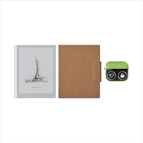 BOOX Go 10.3 Gen2 Lumi Tappy Pacchetto ePaper Tablet 10.3 Luce Anteriore Monocromatica 64 GB Android 15 E-Ink