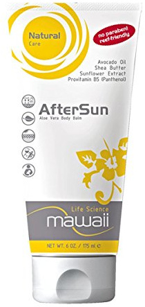 Mawaii AfterSun Body Balm 75 ml - über 30% (Bio) Aloe Vera, Outdoor-Wasser- und Alpinsport After Sun