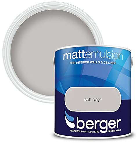 Berger Matt Emulsion 2.5L Soft Clay