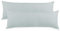 CelinaTex BeNature Kissenbezug Doppelpack 40 x 120 cm Silber grau Baumwolle Seitenschläferkissen Bezug Jersey