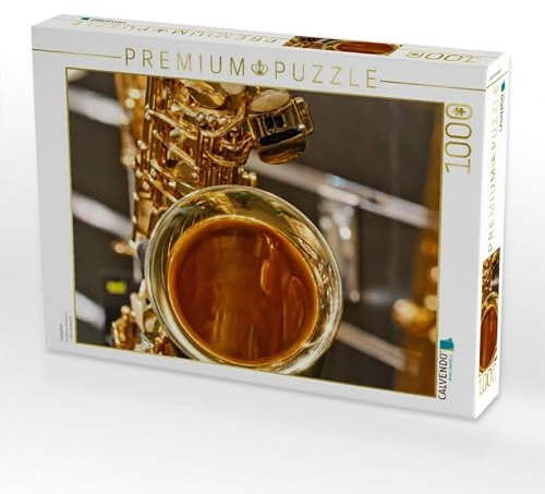 CALVENDO Puzzle Saxophon | 1000 Teile Lege-Größe 64 x 48 cm Foto-Puzzle für glückliche Stunden